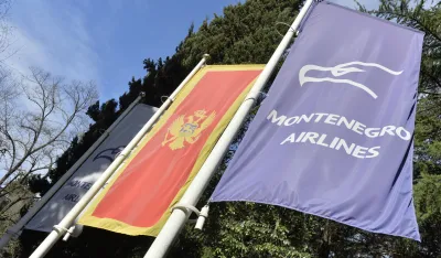 protest radnika Montenegro airlinesa, montenegro airlines
