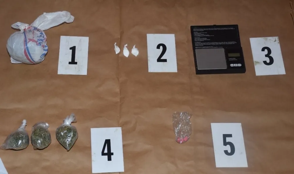 Zaplijenjena droga i vaga