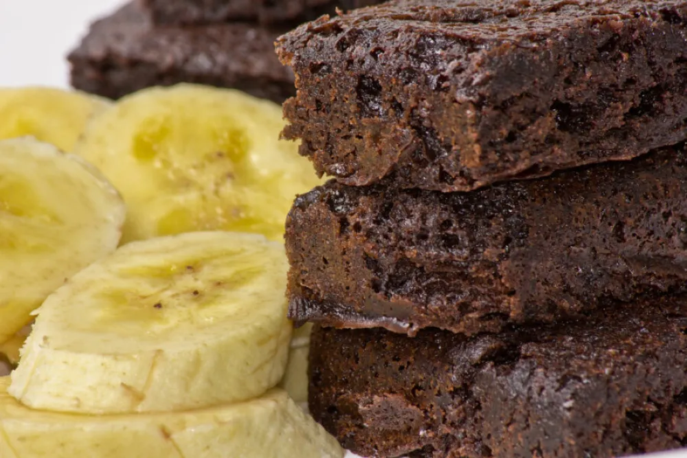 Brzi čokoladni brauni sa bananama