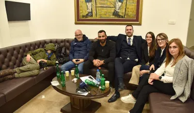 Novinari, fotografi i snimatelji u Skup&scaron;tini