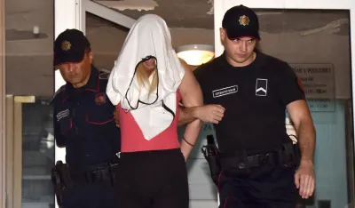 Katarina Bacovic, privodjenje, policija, policija privodjenje, pritvor