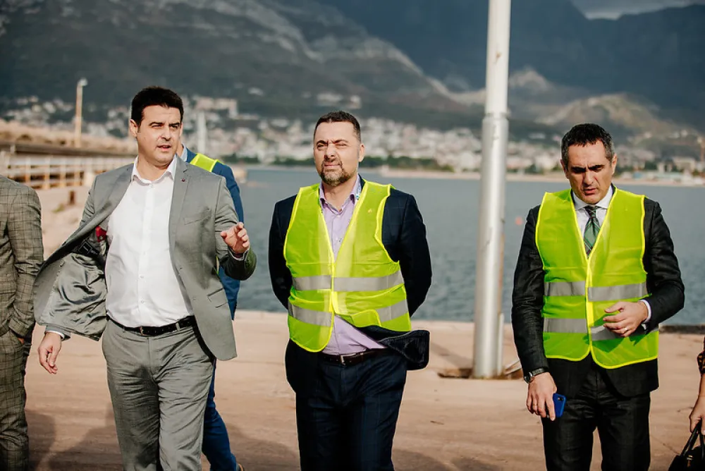 luka bar, obilazak, pjescic direktor, ministar, ministri, goran djurovic, aleksandar damjanovic