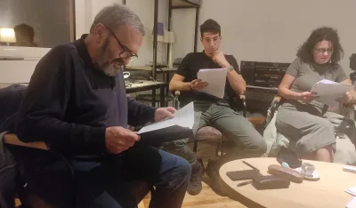 Детаљ с првих читајућих проба