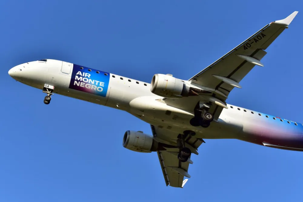 FOTO: LAZAR RUŽIĆ/ - AIR MONTENEGRO<br>