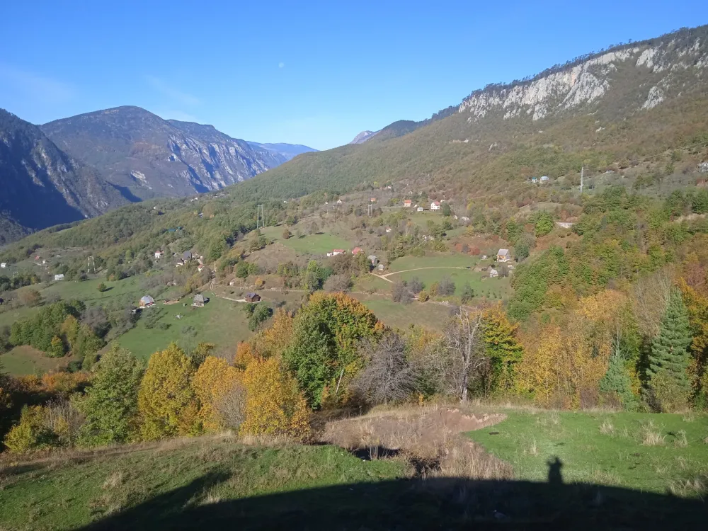 Поглед на село Ђурђевића Тара