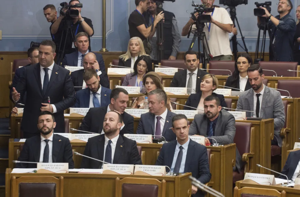 Skupstina Crne Gore 28 saziv, Sjednica skupstine 28 saziv, nastavak sjednice skupstine Crne Gore 28 saziva