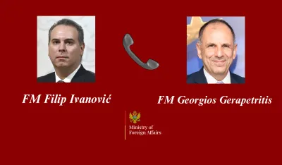 Ivanović i Gerapetritis: Odnosi između Crne Gore i Grčke dobri