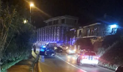 Udes na putu Kotor-Risan: Povrijeđene tri osobe