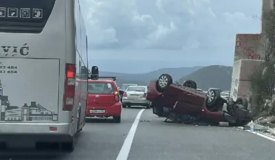Saobraćajna nezgoda kod Brajića: Povrijeđena jedna osoba