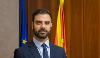 Ministar saobraćaja i pomorstva Filip Radulović - foto: Vlada CG