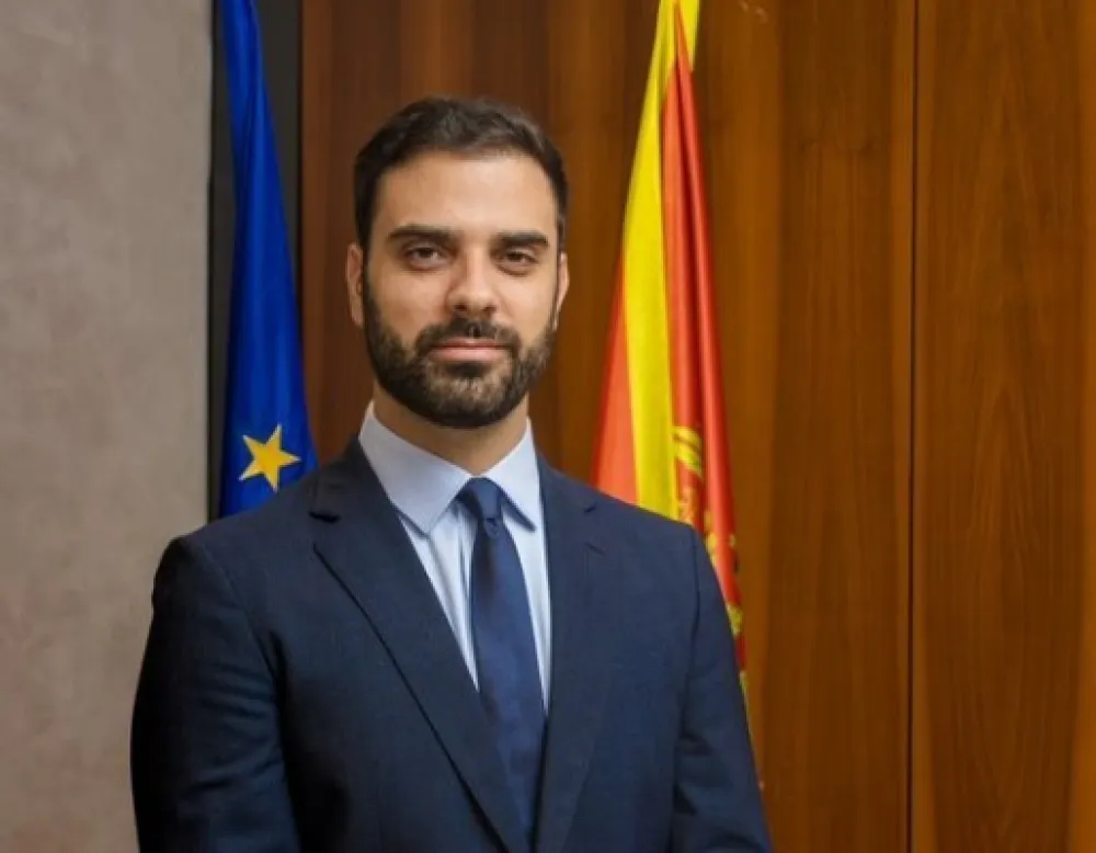 Ministar saobraćaja i pomorstva Filip Radulović - foto: Vlada CG