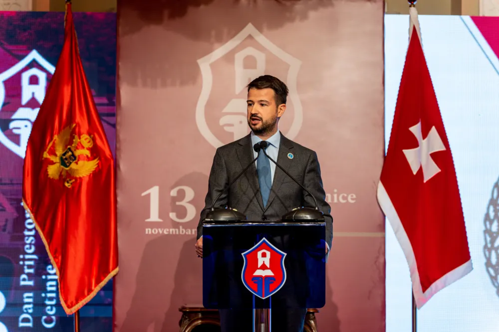 (VIDEO) Milatović: Da je vječno Cetinje, da je vječna Crna Gora