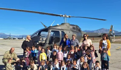 Djeca vrtića "Simba" družila se sa pilotima