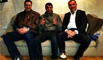 Vučić, Dahlan i Đukanović