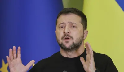 Volodimir Zelenski, predsjednik Ukrajine