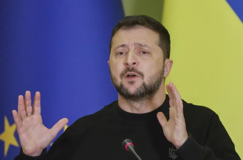 Volodimir Zelenski, predsjednik Ukrajine