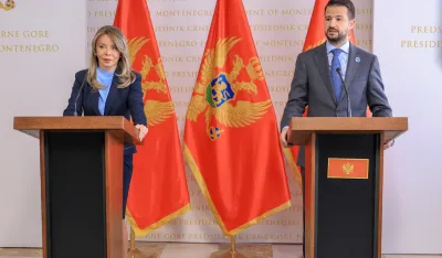 Irena Radović i Jakov Milatović