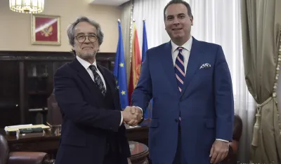 Ivanović sa ambasadorom Brazila<br> i otpravnikom poslova &Scaron;panije