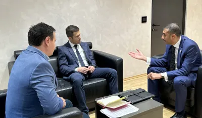 Sa&scaron;a Mujović i Ramon Zakari