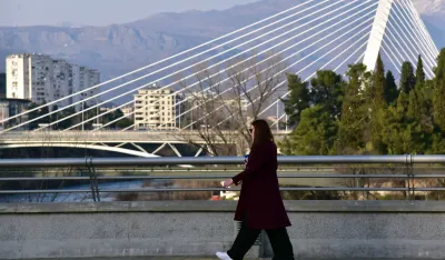 Podgorica 2023, Podgorica, Blazov most, Viseci most, Ruski most, Milenijum