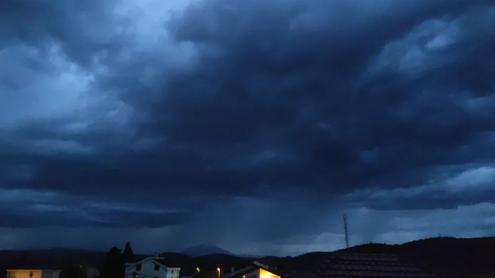 Nevrijeme, Ki&scaron;a<br>FOTO: Žana Bojanić- portal Dan