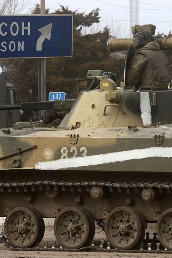 Битка за Херсон (ФОТО: The Moscow Times, TASS)