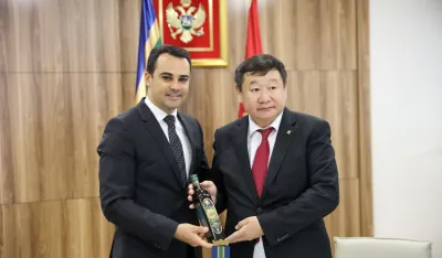 Du&scaron;an Raičević primio delegaciju Mongolije