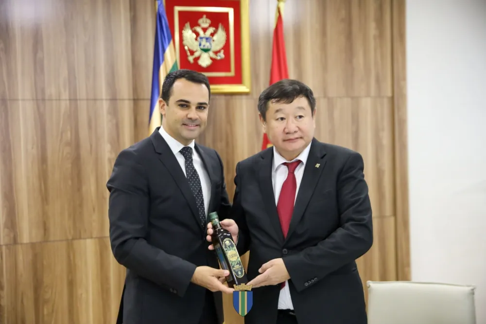 Du&scaron;an Raičević primio delegaciju Mongolije