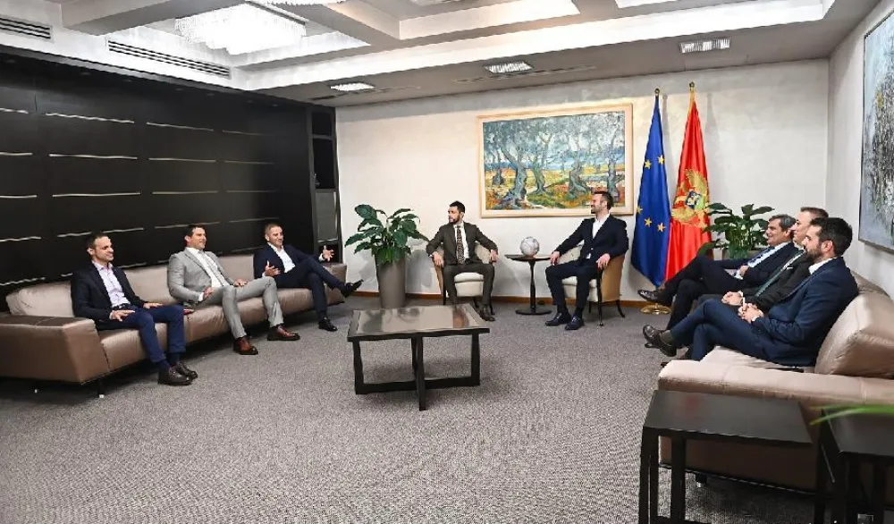 Spajić na sastanku sa predstavnicima opozicionih partija (Arhiva) 