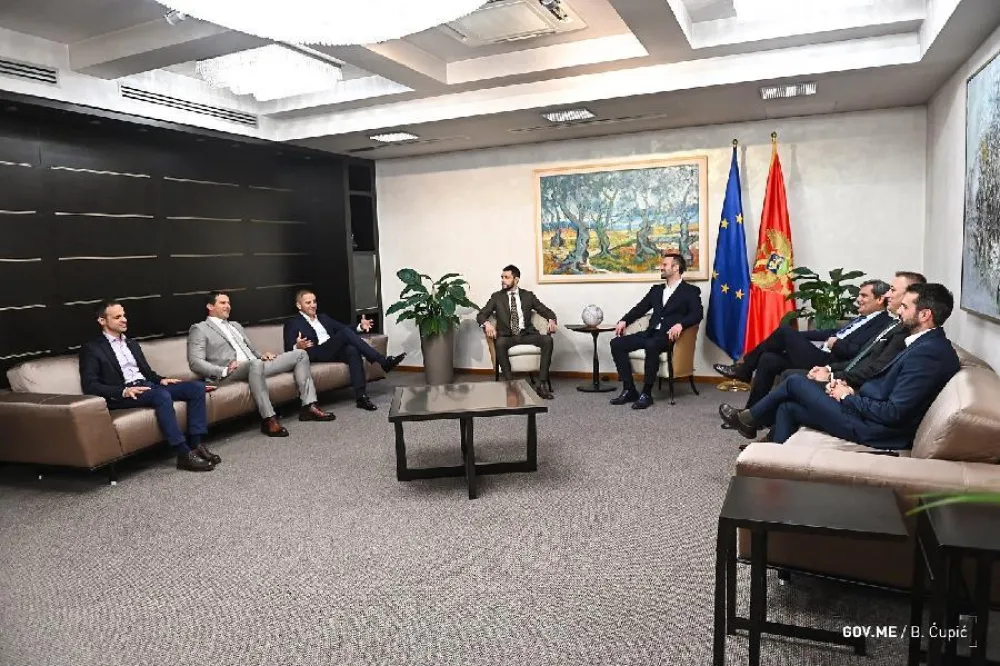 Spajić na sastanku sa predstavnicima opozicionih partija (Arhiva) 