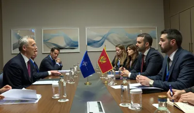 Milojko Spajić na sastanku