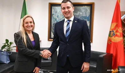 Andreina Marselo i Aleksa Bečić
