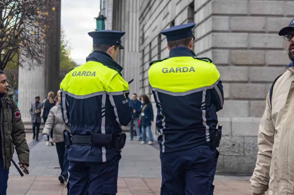 Ilustracija<br>irska policija