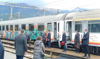 Milatović na podgoričkoj Željezničkoj stanici