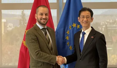 Janko Odović sa ambasadorom Kine Fan Kunom