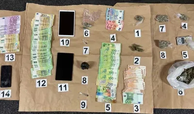 Budva: Uhap&scaron;en državljanin Srbije, policija prona&scaron;la drogu i novac