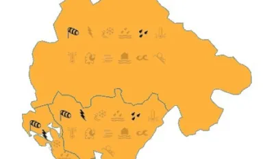 Sjutra na snazi narandžasti meteoalarm: Pljuskovi, grmljavina i snijeg