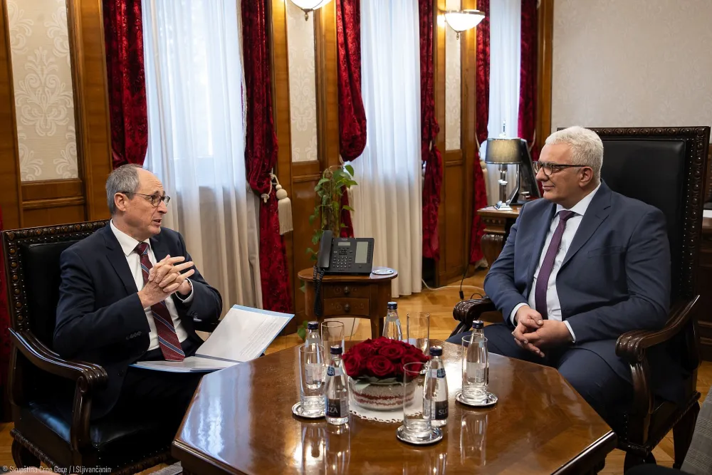 Mandić sa ambasadorom &Scaron;vajcarske