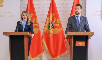 Irena Radović i Jakov Milatović