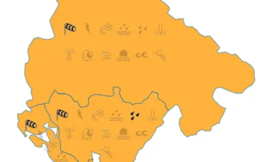 Sjutra na snazi narandžasti meteoalarm: Olujni vjetar i pljuskovi