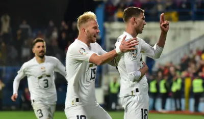 Crna Gora Srbija, Crna Gora-Srbija, Reprezentacija Crne Gore, Reprezentacija Srbije, Kvalifikacije za Evropsko prvenstvo 2024, Evropsko prvenstvo 2024, Euro 2024, Dusan Vlahovic