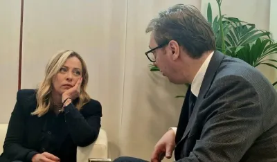 Meloni i Vučić danas u Beogradu