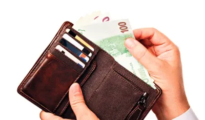 novcanik, ilustracija za prosjecnu platu