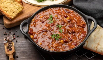 Bean soup, red bean stew