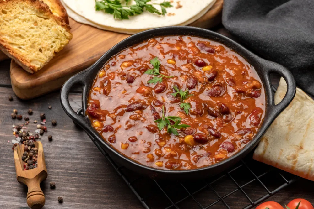 Bean soup, red bean stew