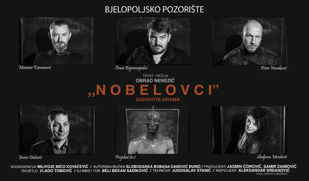PLAKAT ZA PREDSTAVU NOBELVCI