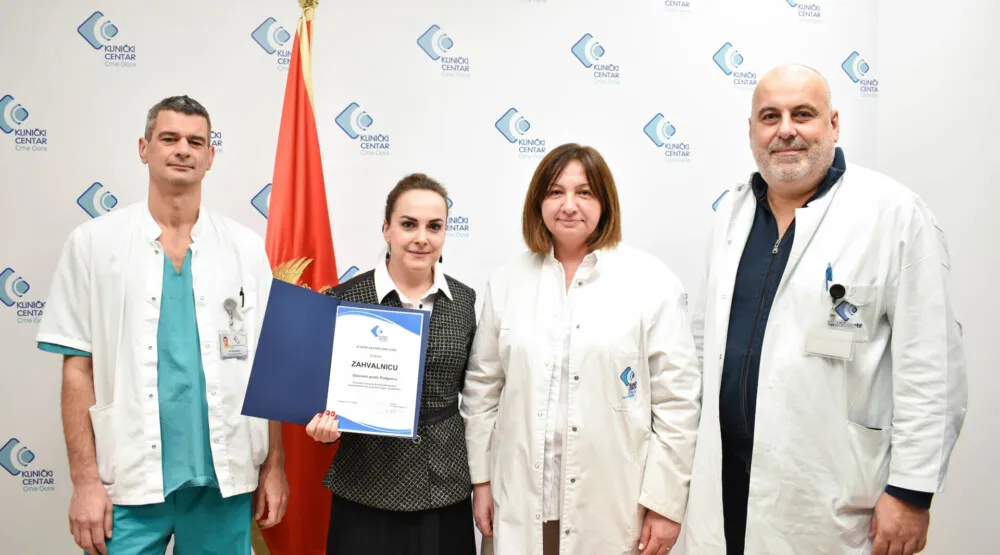 Glavni grad donacija za KCCG