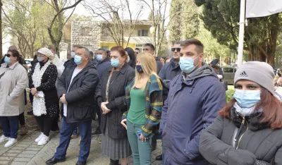 protest radnika Montenegro airlinesa, montenegro airlines