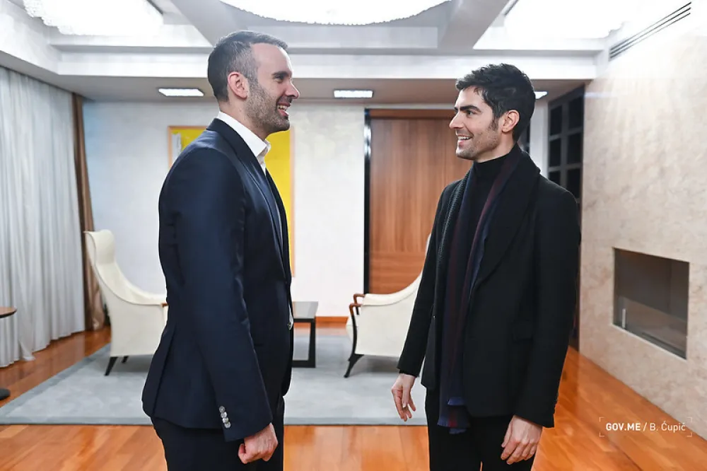 Milojko Spajić i Milo&scaron; Karadaglić