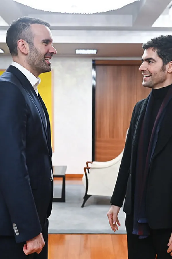 Milojko Spajić i Milo&scaron; Karadaglić